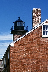 Newburyport Harbor Rear Range Light Brick Tower